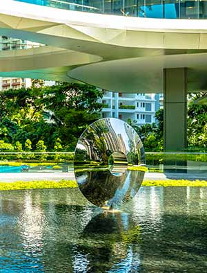 Sculpture and water features for luxury developments